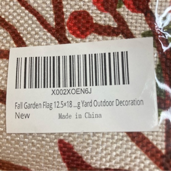 Fall garden flag Hello Welcome - Picture 4 of 8